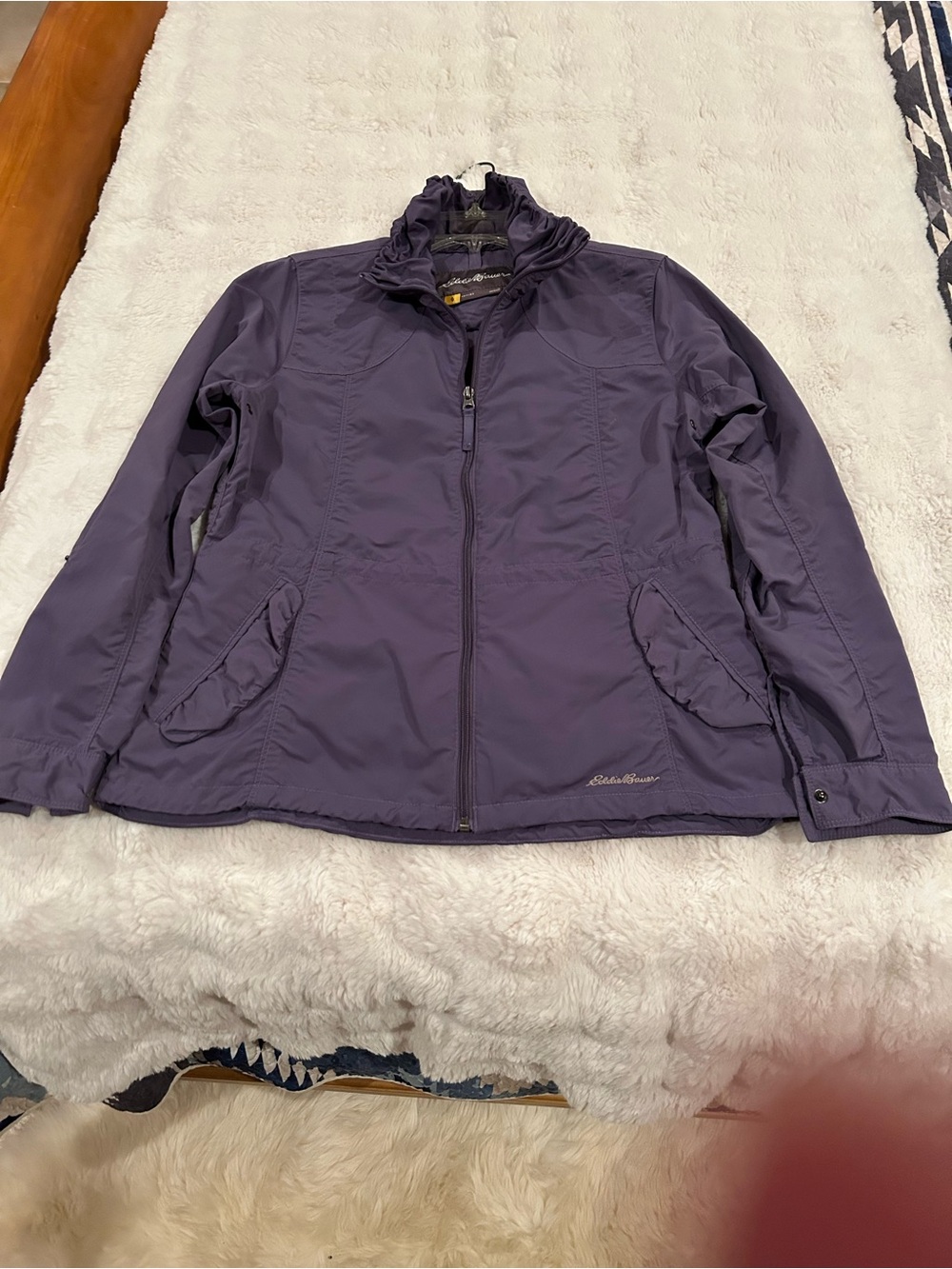 Eddie Bauer Purple Travex Jacket M